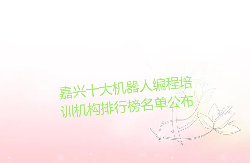 机器人编程