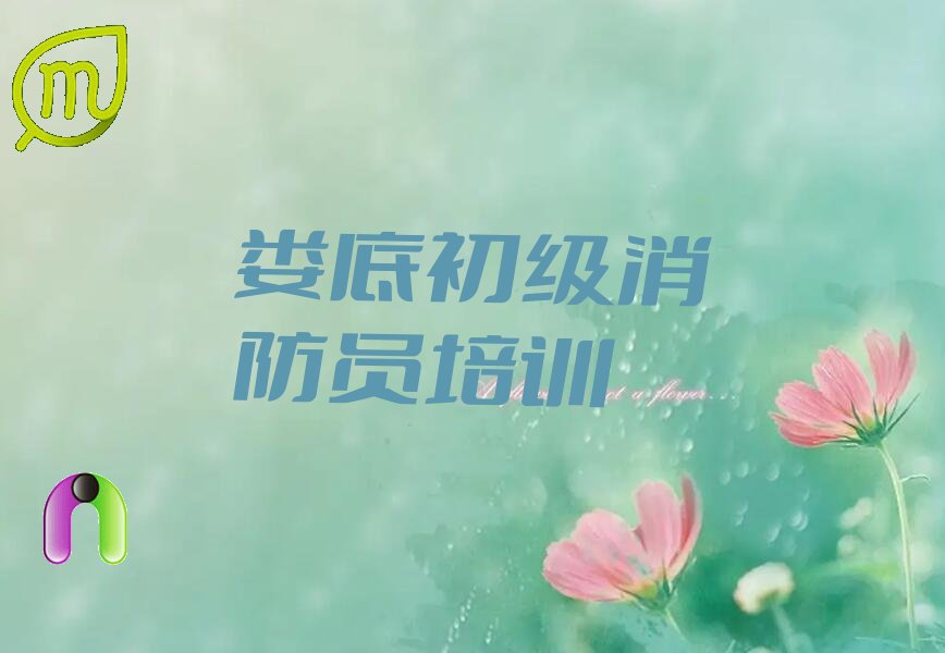 初级消防员