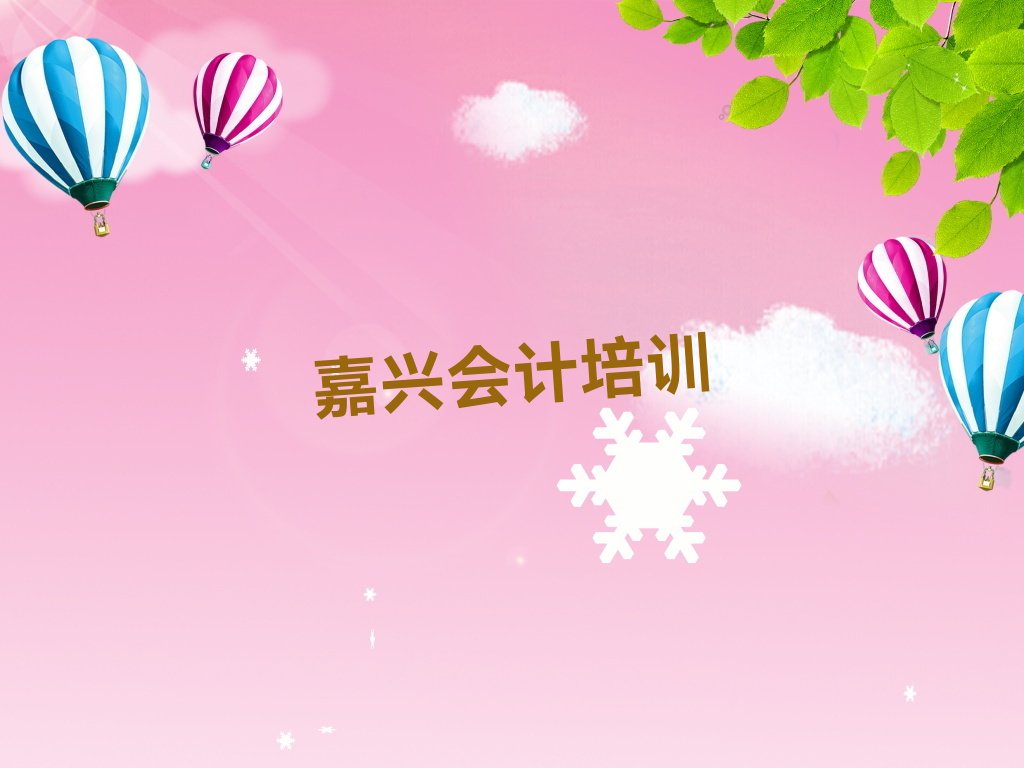 嘉兴会计做账考试培训课程排名名单出炉