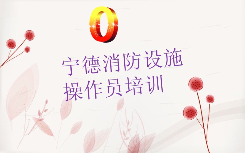 消防设施操作员