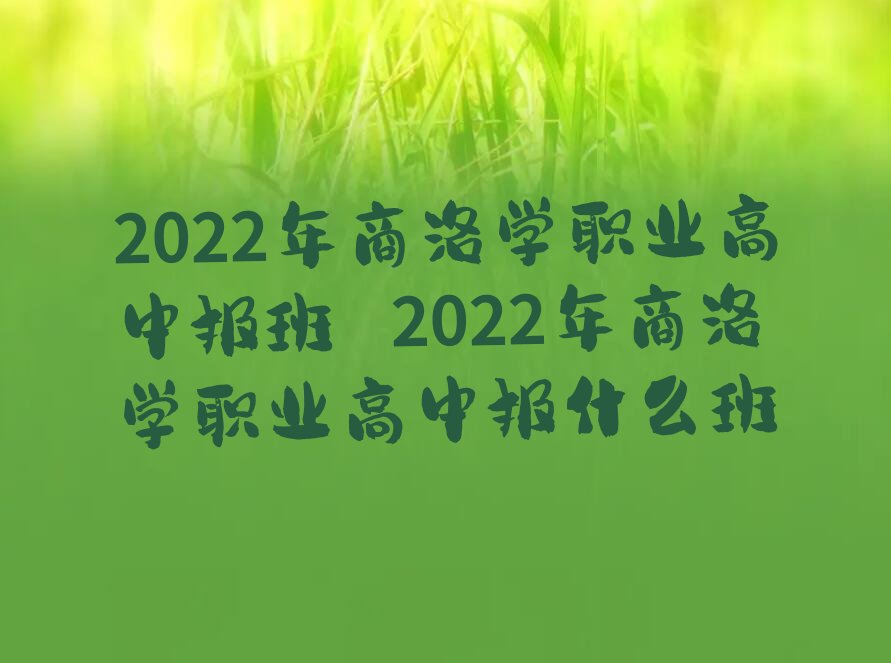 2022ѧְҵб 2022ѧְҵбʲô