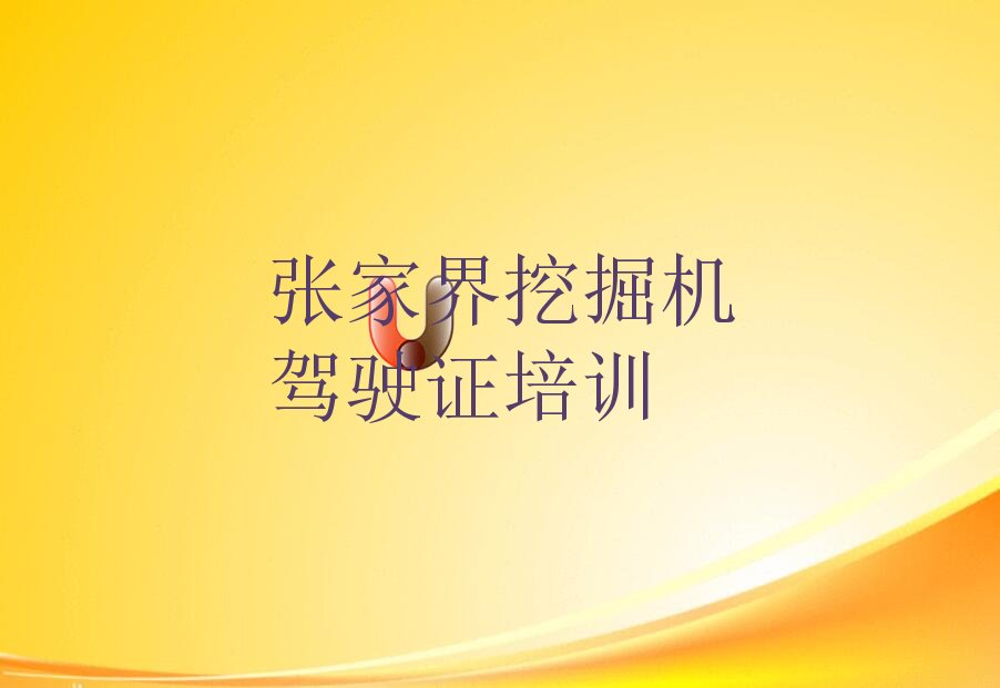 学张家界永定区挖掘机驾驶证哪家机构好